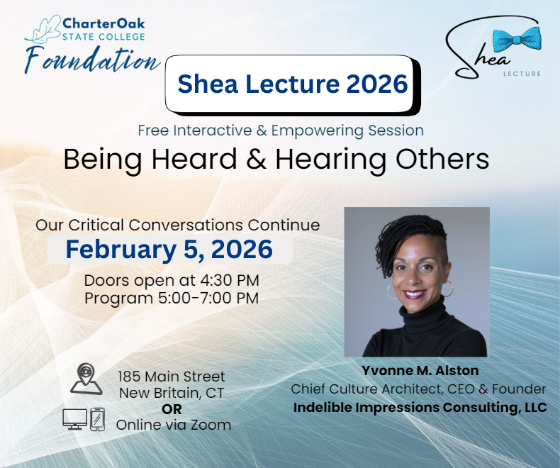 Shea Lecture February 5, 2026 promotional image with guest lecturer Yvonne Alston