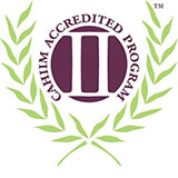 CAHIIM Accredited Program logo