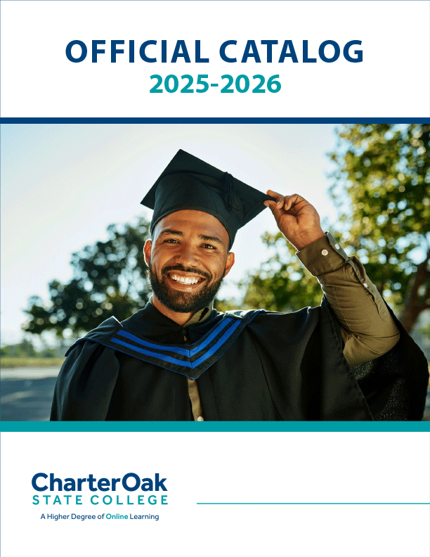 Charter Oak State College Official Catalog 2025-2026 cover