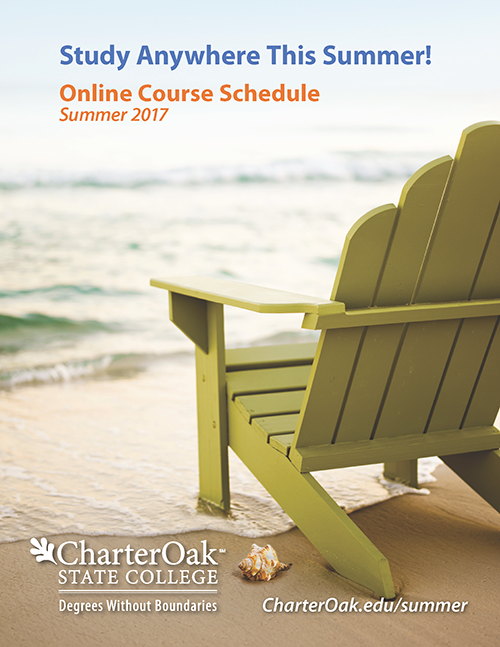 Charter Oak State College Online Course Brochure Course brochure cover