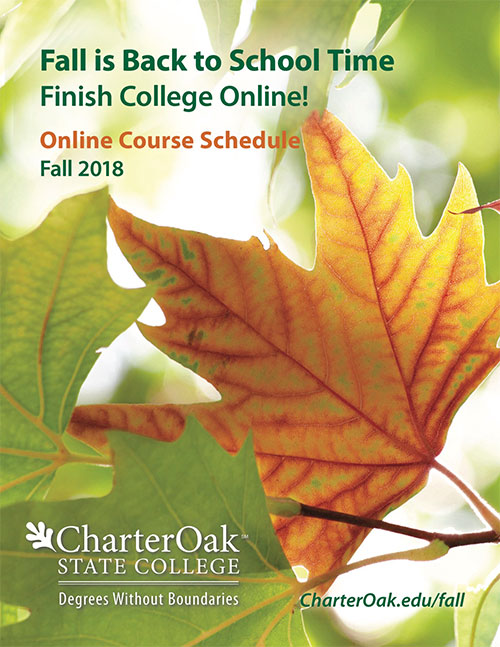 Charter Oak State College course brochure cover