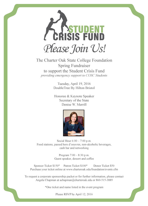 Student Crisis Fund Fundraiser - Emergency Support for COSC Students