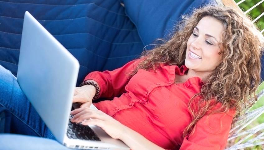 Advantages Woman in Hammock