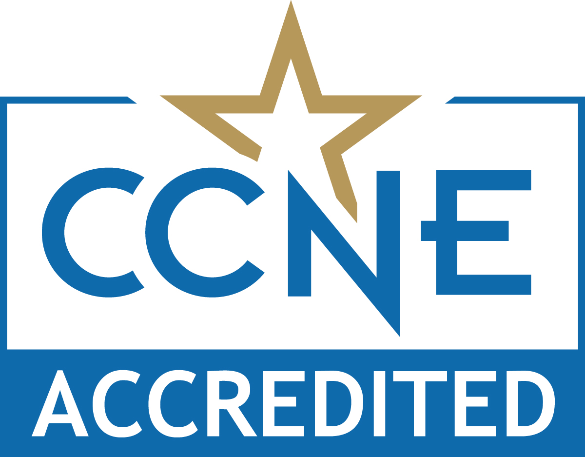 CCNE Accreditation logo